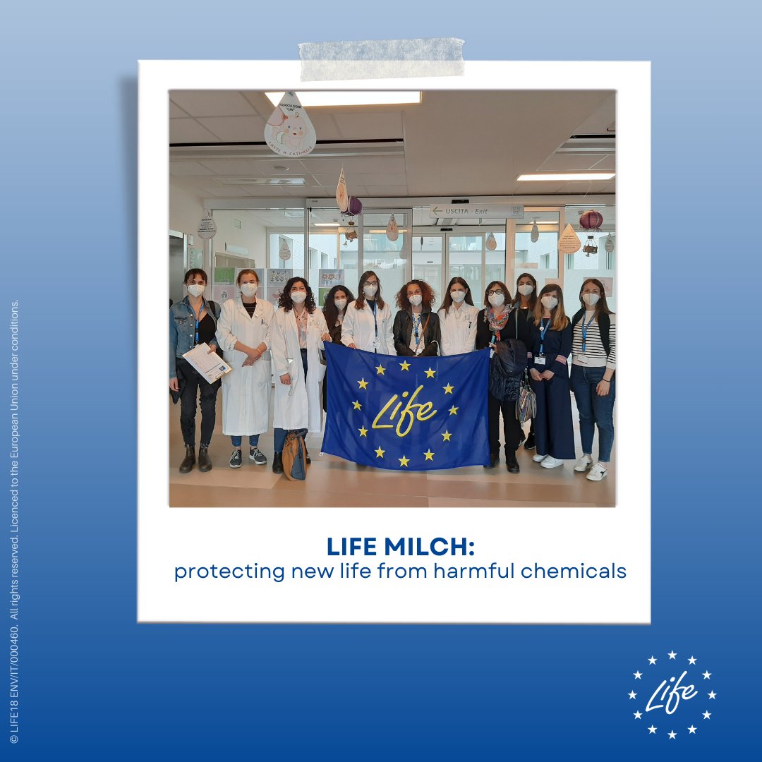 Breast milk is the best food for babies but is particularly susceptible to contamination!🤱

📄New findings from #LIFEproject <a href="/life_milch/">Life Milch</a> reveal the presence of hazardous chemicals in breast milk and how to avoid them.

Read more here👉europa.eu/!k3Rk9P