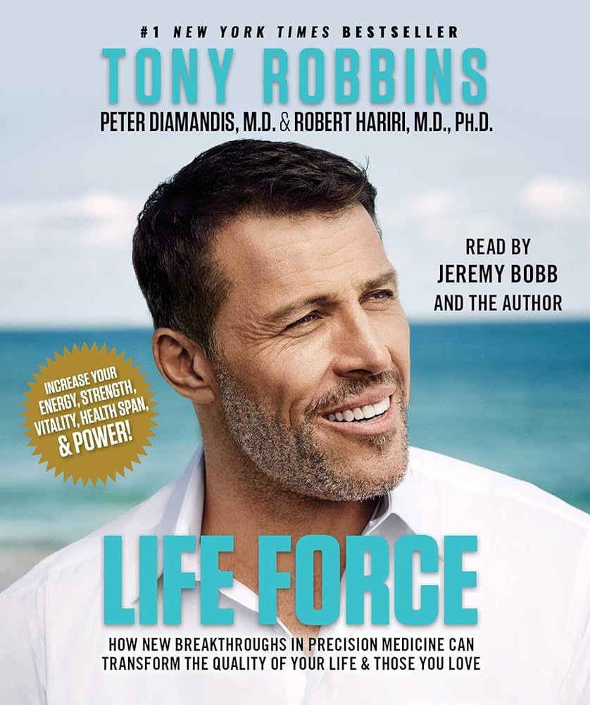 PosiTrail's tweet photo. 🔥 Unleash Your Lifeforce: Dive into Tony Robbins' "Lifeforce" 🔥

In "Lifeforce," Tony Robbins shares insights and strategies to ignite vitality and live with passion:

🚀 Harnessing Your Lifeforce:

Robbins delves into the concept of "lifeforce," the innate energy that fuels our physical, mental, and emotional well-being. He explores how our thoughts, emotions, and behaviors impact our lifeforce and offers tools to optimize our energy levels and vitality.

💡 The Power of Physiology:

Central to Robbins' philosophy is the belief that our physiology profoundly influences our state of being. He reveals techniques to master our body's biochemistry, including breathwork, movement, and nutrition, to cultivate peak performance and resilience.

🌟 Awakening Your Passion:

"Lifeforce" inspires readers to reconnect with their passions and purpose, guiding them to identify and pursue activities that energize and fulfill them. By aligning with their deepest values and aspirations, individuals can tap into an endless reservoir of lifeforce and vitality.

🔑 Transformative Practices:

Throughout the book, Robbins shares transformative practices, including visualization, gratitude, and goal setting, to unleash one's lifeforce and create extraordinary results. He emphasizes the importance of mindset, focus, and discipline in harnessing the power of lifeforce to overcome challenges and achieve greatness.

💥 Why Read?

"Lifeforce" offers a roadmap to unlock boundless energy, passion, and fulfillment in every area of life. Through practical strategies and empowering insights, Robbins empowers readers to unleash their full potential, elevate their performance, and live with unparalleled vitality and purpose. Ignite your lifeforce and embark on a journey of limitless possibility and profound transformation. 💫🔋 #Lifeforce #TonyRobbins #Vitality #Passion #Transformation #BookSummary
