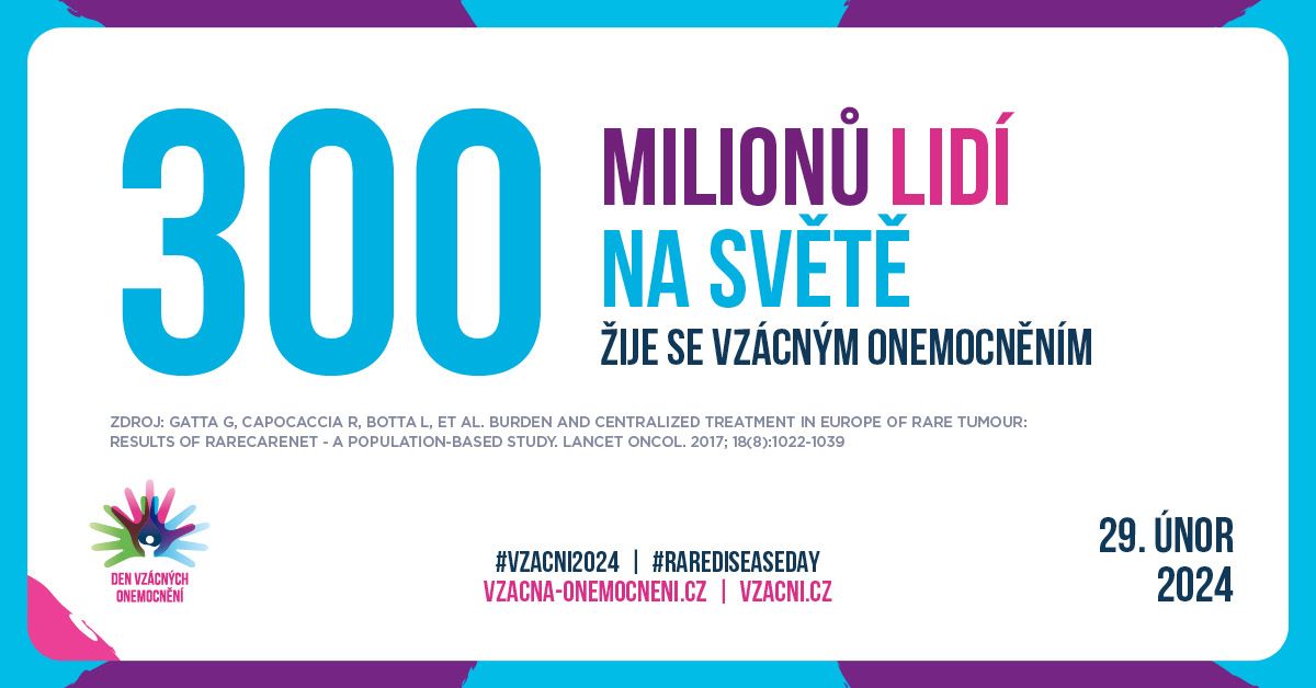 Je Den vzácných onemocnění. Letošním mottem je PRO VÍCE VZÁCNÝCH CHVIL. Jsou to ty nejcennější chvíle, kdy lidé se vzácným onemocněním mohou dělat to, co ostatním přijde jako zcela běžné. #vzacni2024