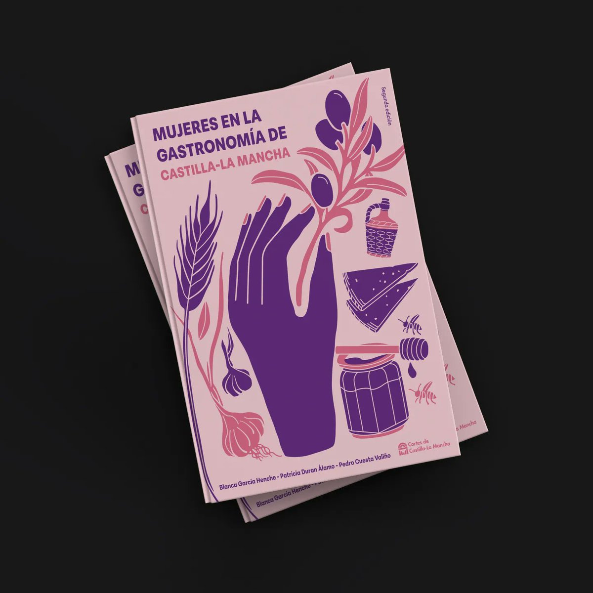 FoundryFive's tweet photo. Peridot spotted in the wild on this lovely publication titled "Mujeres en la Gastronomía de Castilla-La Mancha", Spain. 

Cover design by Estudio PI design.

#fontsinuse #typography #fonts #variablefonts https://t.co/15Drvw1B16