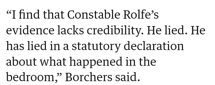 Zachary Rolfe lacks credibility

The High Court needs to review NT court acquittal

#deathsincustody