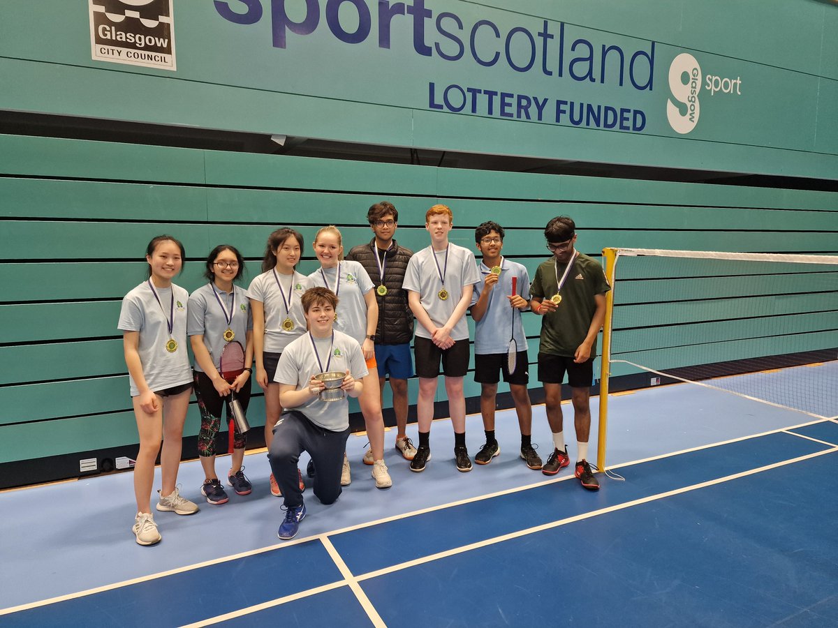 BadmintonScot's tweet photo. SSBU Round Up: Secondary Quaich 🏸

On Wednesday 28th February 12 teams gathered at the National Badminton Centre to take part in the secondary quaich competition. 

🏆Congratulations to all and winners @WilliamwoodHS and @ElginAcPE 

Read more 👇
https://t.co/6ICeX0Vvms https://t.co/EGqydsTbII