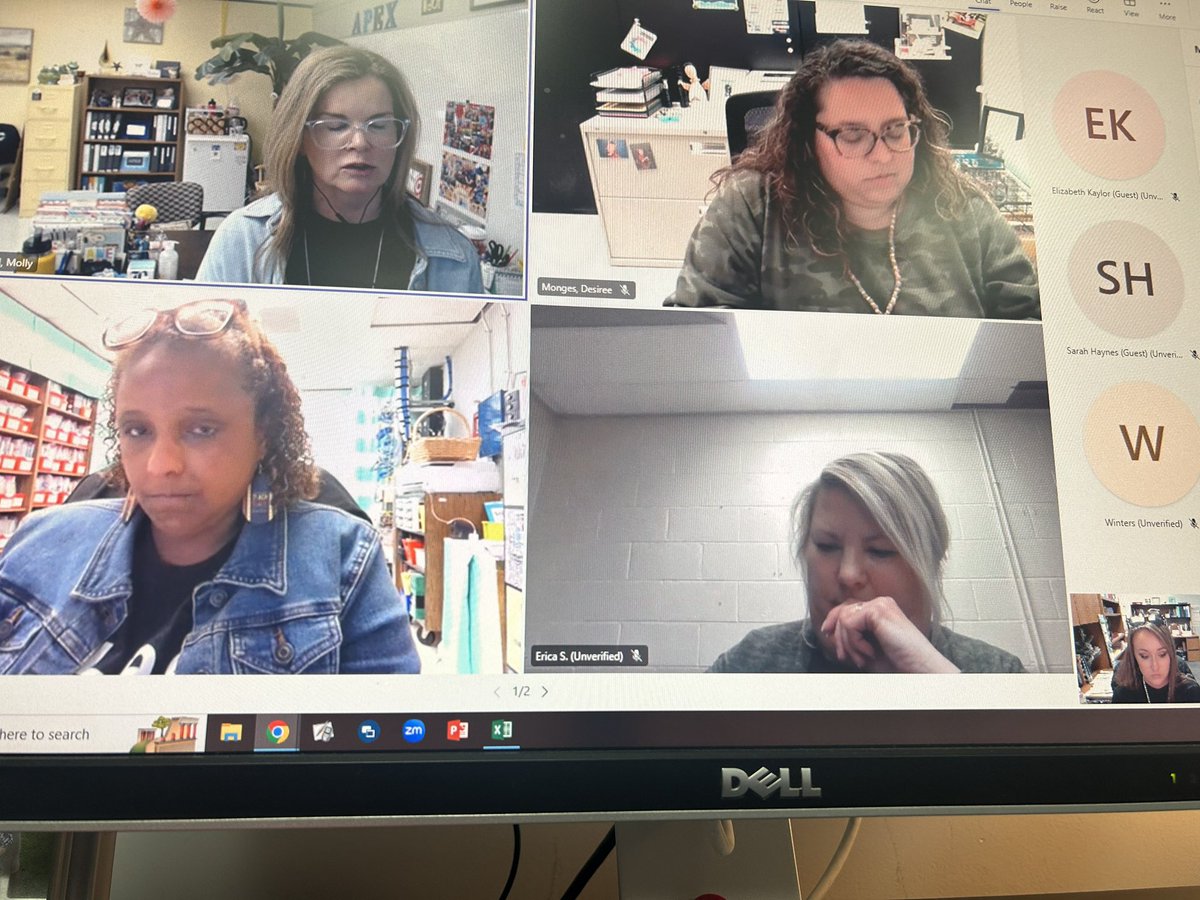 Networking across the country thanks to @thinkSRSD! I am so incredibly thankful for an opportunity to meet with educators from Texas to discuss their implementation of SRSD so we can continue our own journey in @BradleySchools