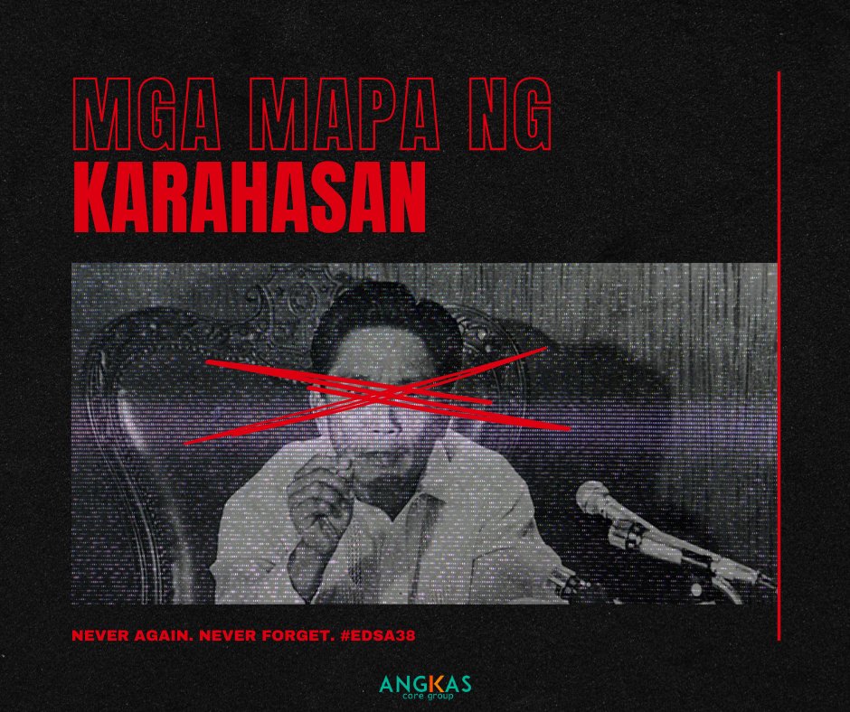 AngKasCoreGroup's tweet photo. Tulad ng Luzon at Visayas naranasan din ng Mindanao ang mga kalupitan ng Rehimeng Marcos.

Hatid ng AngKas Core Group ang pangapat na serye ng mga (Mapa ng Karahasan) noong panahon ng Martial Law sa isla ng Mindanao. https://t.co/DqBemrLjSI