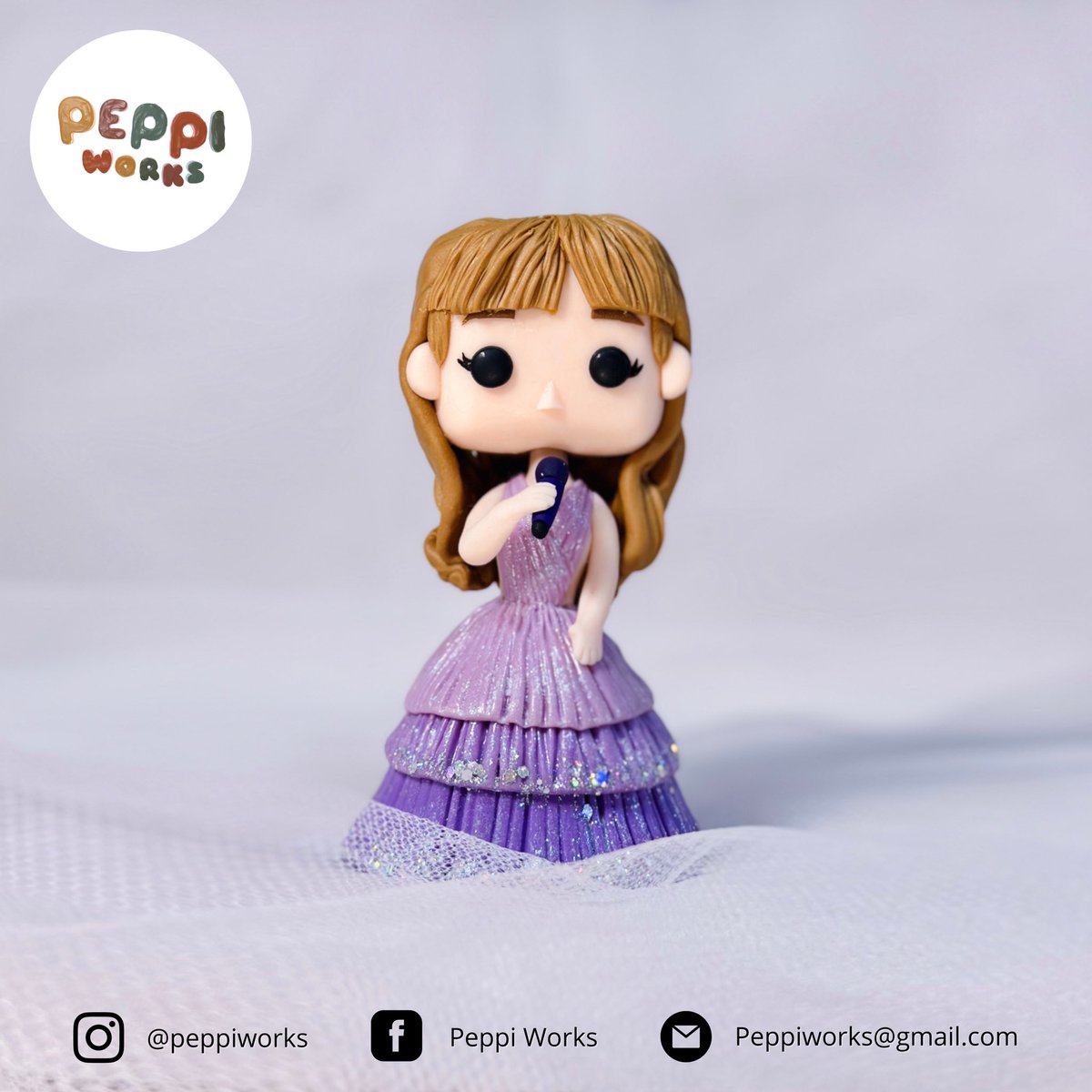 Taylor Swift !💜

#peppiworks #TaylorSwiftErasTour #ErasTour #Taylor #Swifties #Funko #clayart