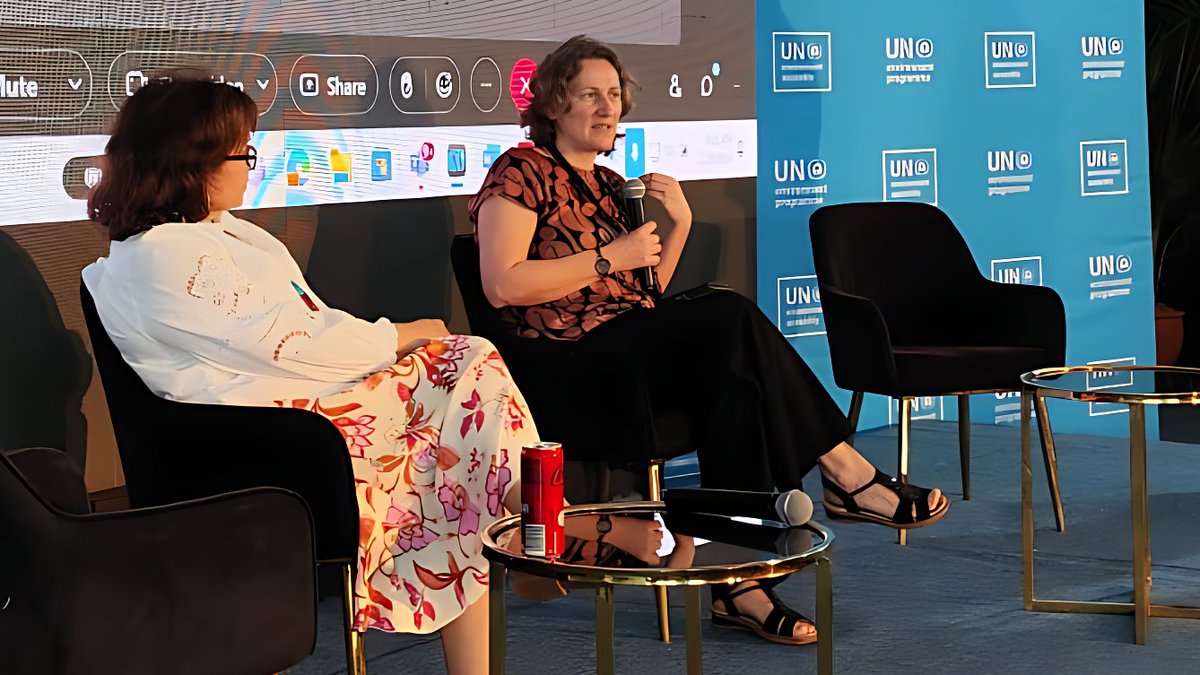 At the #MEAs ICC side event, Exec Sec Monika Stankiewicz looked forward to "continuing cooperation with other MEAs and Implementation &amp; Compliance Committees, &amp; sharing experiences with other MEAs that are beginning the work".

More info &amp; video recording: minamataconvention.org/en/events/unea…