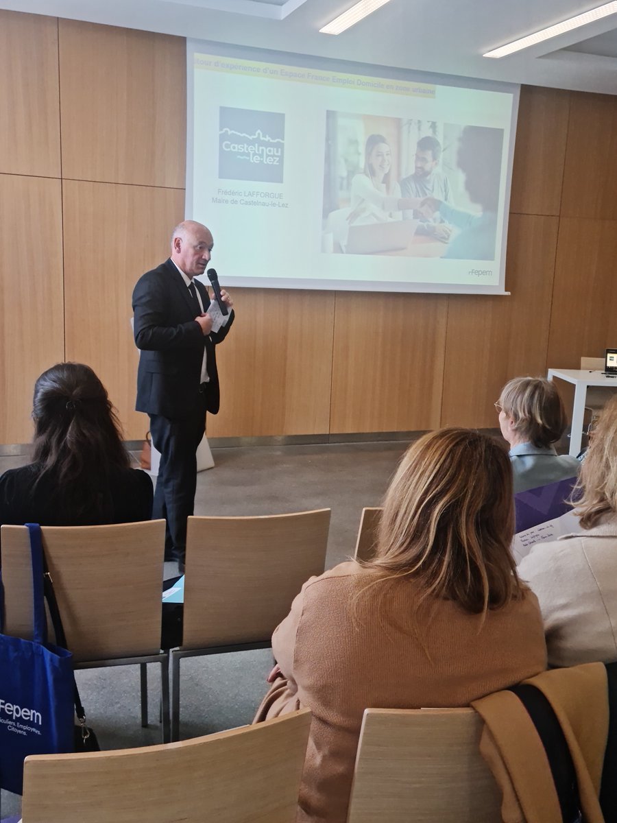 #EnRegion #Occitanie 

💬Témoignage des missions de l’Espace France Emploi Domicile par le maire de <a href="/CastelnauleLez/">Castelnau-le-Lez</a>, <a href="/FLafforgue/">Frédéric LAFFORGUE</a> 
Un partenariat nécessaire pour informer les particuliers employeurs au plus près de leur lieu de vie.