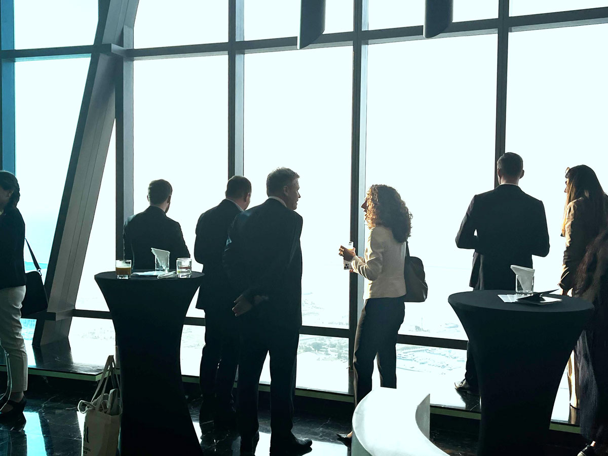 iota's tweet image. 🙌 Celebrating yesterdays’@TLIP_io signing ceremony at the 13th Ministerial Conference of the World Trade Organization, IOTA held a private event joined by 100+ leaders of government &amp;amp; multinationals to discuss #IOTA, #RWA &amp;amp; #TradeTech. A great end to a successful day in Abu…