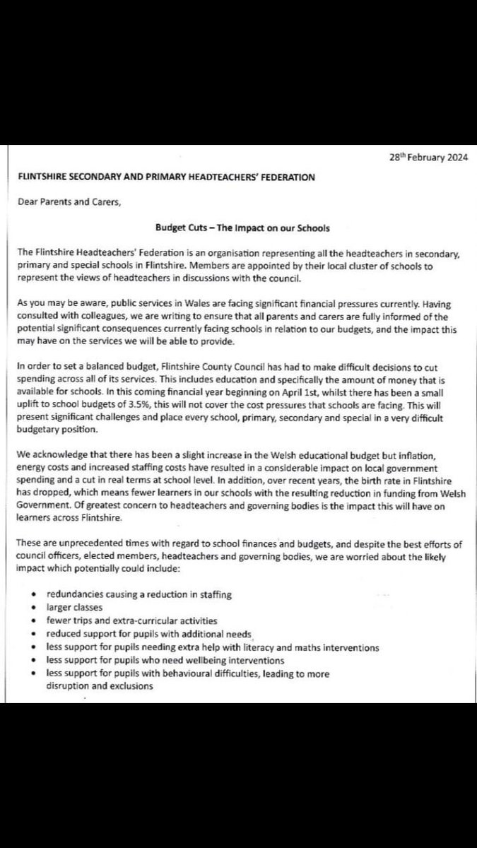 alnreformwales's tweet photo. Flintshire joining 5 other counties sending out these letters . Please sign the petition 

https://t.co/wDCWnPOe72 @FlintshireCC  @FlintshireChron @FBW_fcc  @FLVCFlintshire @HomestartFlints https://t.co/yAZFQLZgCN