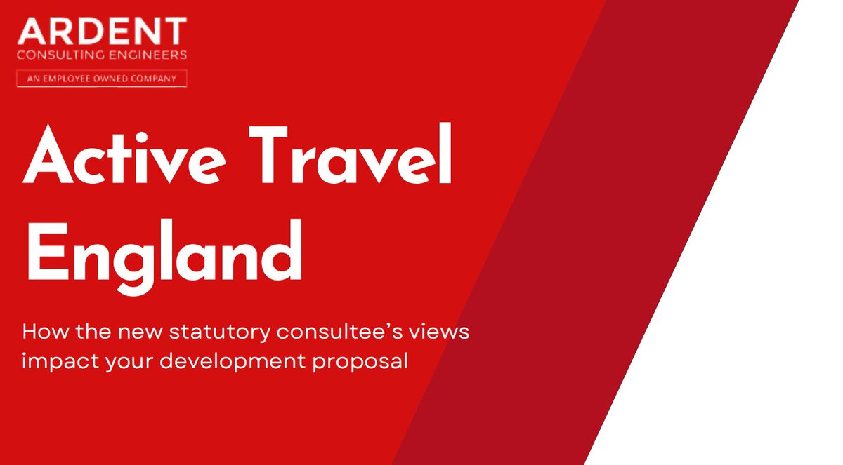 If you’re a developer looking for advice about the impact that #ActiveTravelEngland may have on your next development project, then Ardent’s #TravelPlanning experts can provide help and guidance. Find out more in our guide ⬇ linkedin.com/feed/update/ur…
