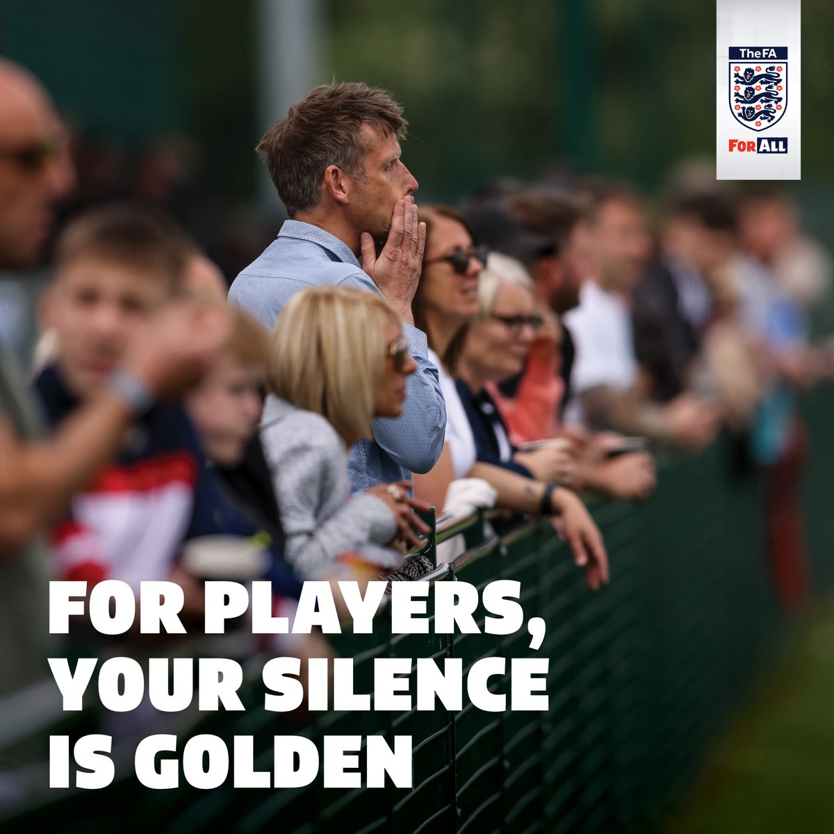 SILENT SUPPORT WEEKEND

2 - 3 March 2024

Turn the noise off and watch our players turn it on. 
During all our games this coming weekend, spectators only applaud, giving players freedom to express their own game.

#SilentSupportWeekend

More information can be found using the