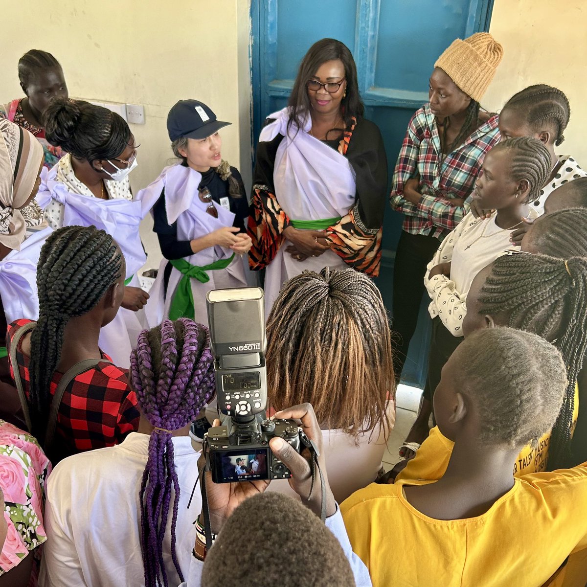 In Malakal 🇸🇸, young women shared their challenges at home and in society with me.

Extremely important to provide space for them to participate in peacebuilding processes.

#WomenPeaceSecurity #WPS