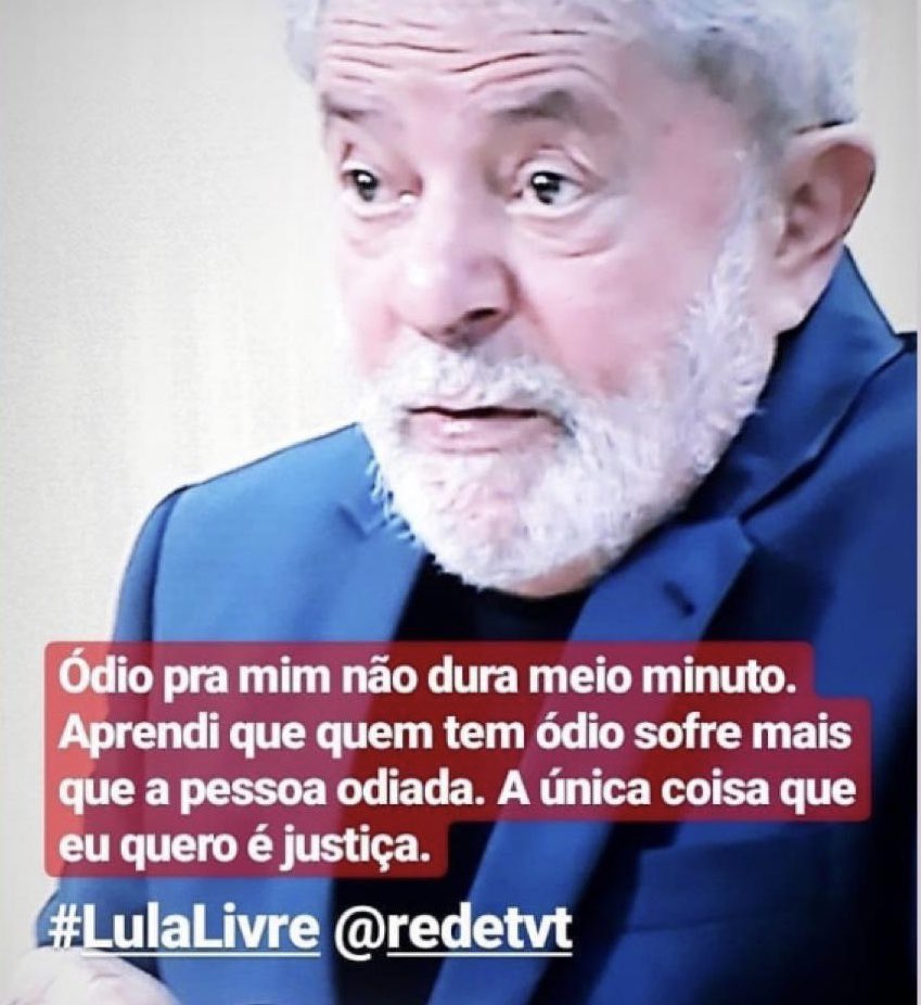 Tenho 71 aninhos. Sou evangélica; sou Lula desde sempre. Bolsonarismo não representa a Cristo, usa Deus para ter os votos dos crentes manipuláveis e dos fariseus. Repudio fortemente a ignorância dos cristãos bolsominios. #ChuvaDeLula