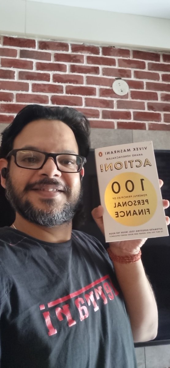 abhijitpanda's tweet image. Super excited to start taking a lot more actions with ACTION! written by my mentor @MashraniVivek #action #personalfinance #BooksWorthReading #books #FinancialEducation #FinancialFreedom