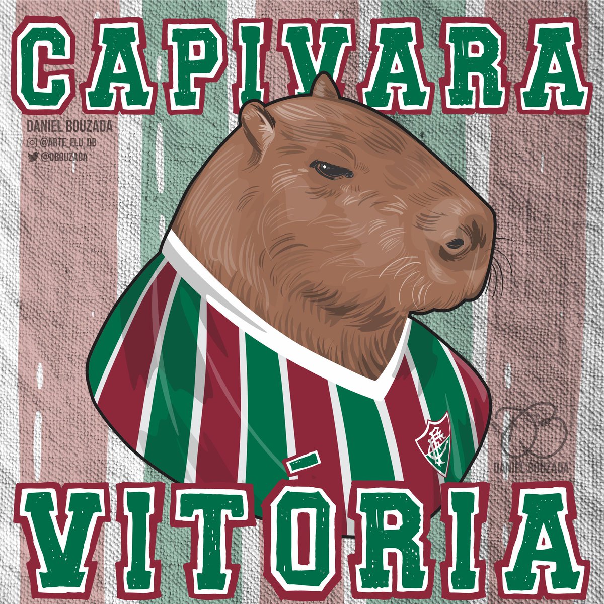 DBouzada's tweet photo. ⚠️ IMPORTANTE ⚠️

Repasse a capivara Vitória pro Flu ser campeão hoje! https://t.co/7m4I0Cl9WY