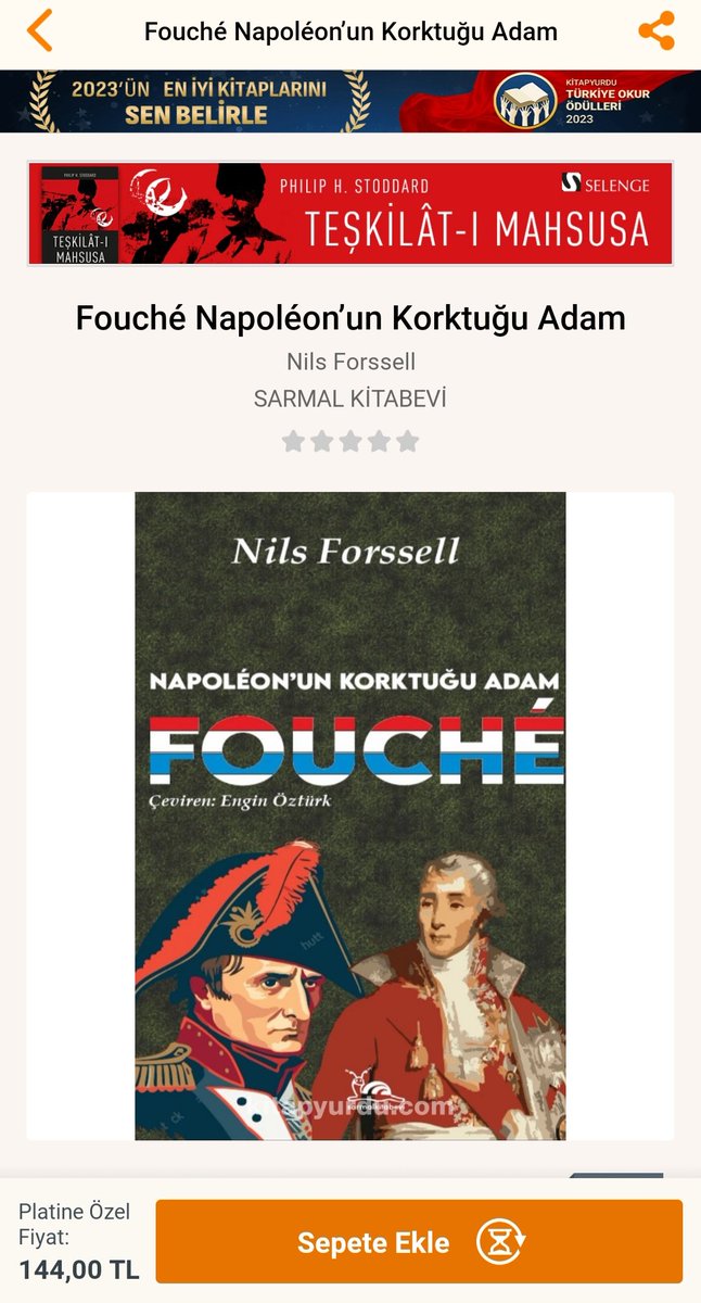 Uzun zaman önce çevirdiğim eser sonunda çıktı 😊😊😊 Fouche'ye ilgiyi duyan dostlara duyurulur😊