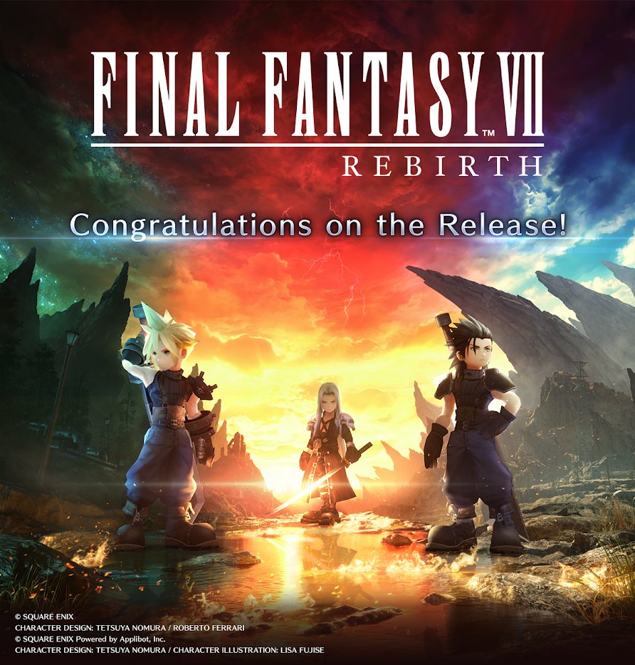 FINAL FANTASY VII on X: Prepare to explore the world of Final Fantasy VII  Rebirth, launching February 29, 2024. #FF7R  / X