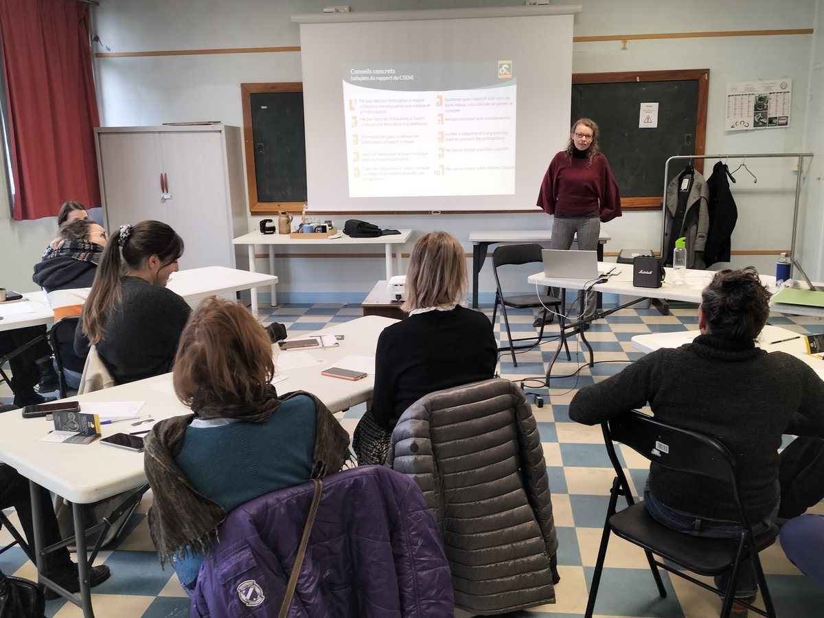 🔬 Le Cercle FSER propose des formations gratuites avec DIScERNE! Explorez l'esprit critique et les démarches scientifiques en distanciel et en présentiel. Inscrivez-vous dès maintenant! 🚀📚
tinyurl.com/discerneLS50

#MédiationScientifique #Formation #DIScERNE #CercleFSER #Tours