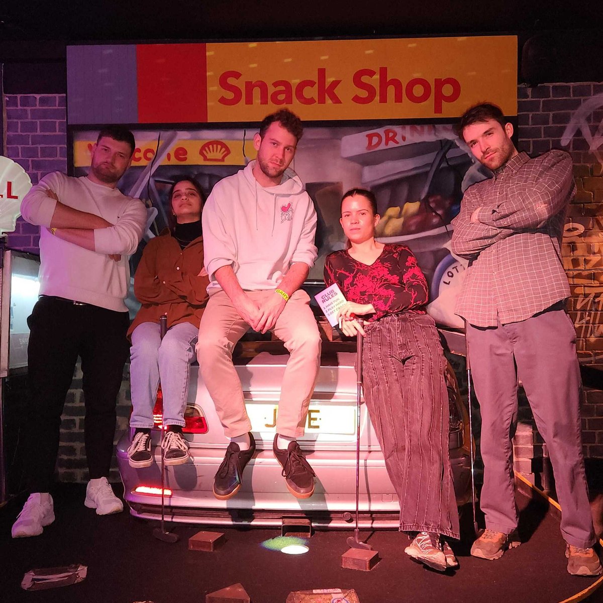 Latest <a href="/madebystudio/">madeby.studio</a> album out now on all streaming sites! 🎶 

All jokes aside, another lovely team social over at <a href="/junkyardgolf/">Junkyard Golf Club</a> 

P.S. We all categorically hate Shell with a passion... for obvious reasons. 😡

#culture #social