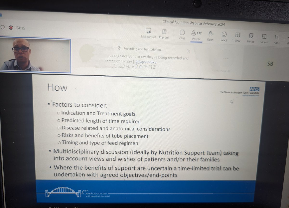 Thanks to @ChrisGastroDoc , Lindsay McGowan & Eden Ratcliffe for an excellent Clinical Nutrition Webinar y'day @NewcastleHosps on enteral feeding/ troubleshooting. @Charl0tteRutter @Emily1Clarke #clinNutWebinars Email cnwebinars@gmail.com to register