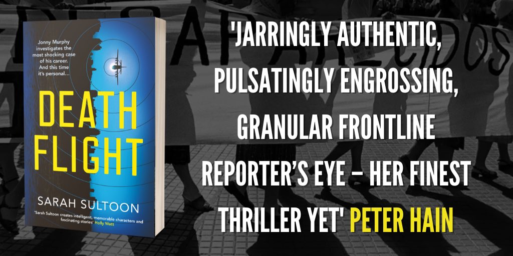 #DeathFlight is out today!! If you’ve read it, reviewed it, blogged about it — thank you. It means the world 🥰@OrendaBooks @JontWood @EmilyHaywardW Ebook - geni.us/qMLlss Print - geni.us/jPl9Q