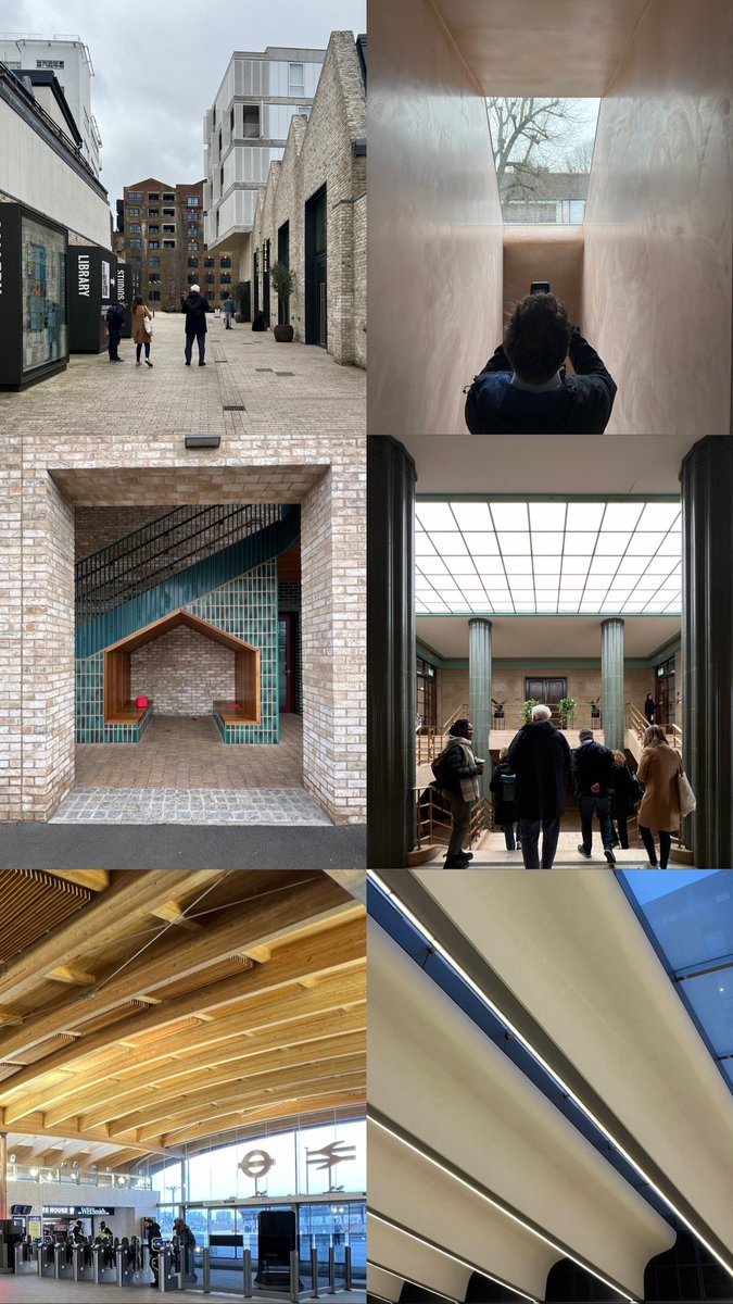 Day 1 of @RIBA @RIBA_London South London Awards jury building visits complete! An energising and inspiring day visiting buildings by @CoffeyArch, @vatraa_arch, @FCBStudios, @CartPickArch, @FeredayPollard and @WW_Architecture. #ribaawards