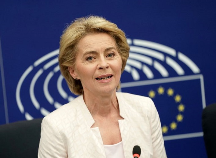 theUBN's tweet photo. The EC proposes spending the proceeds from frozen #RussianAssets on #WeaponsForUkraine. During hearings in the #EuropeanParliament, the president of the EC, #UrsulaVonDerLeyen, said that these funds will be directed to the collective purchase of weapons for #Ukraine. https://t.co/nVrqoMf6e2
