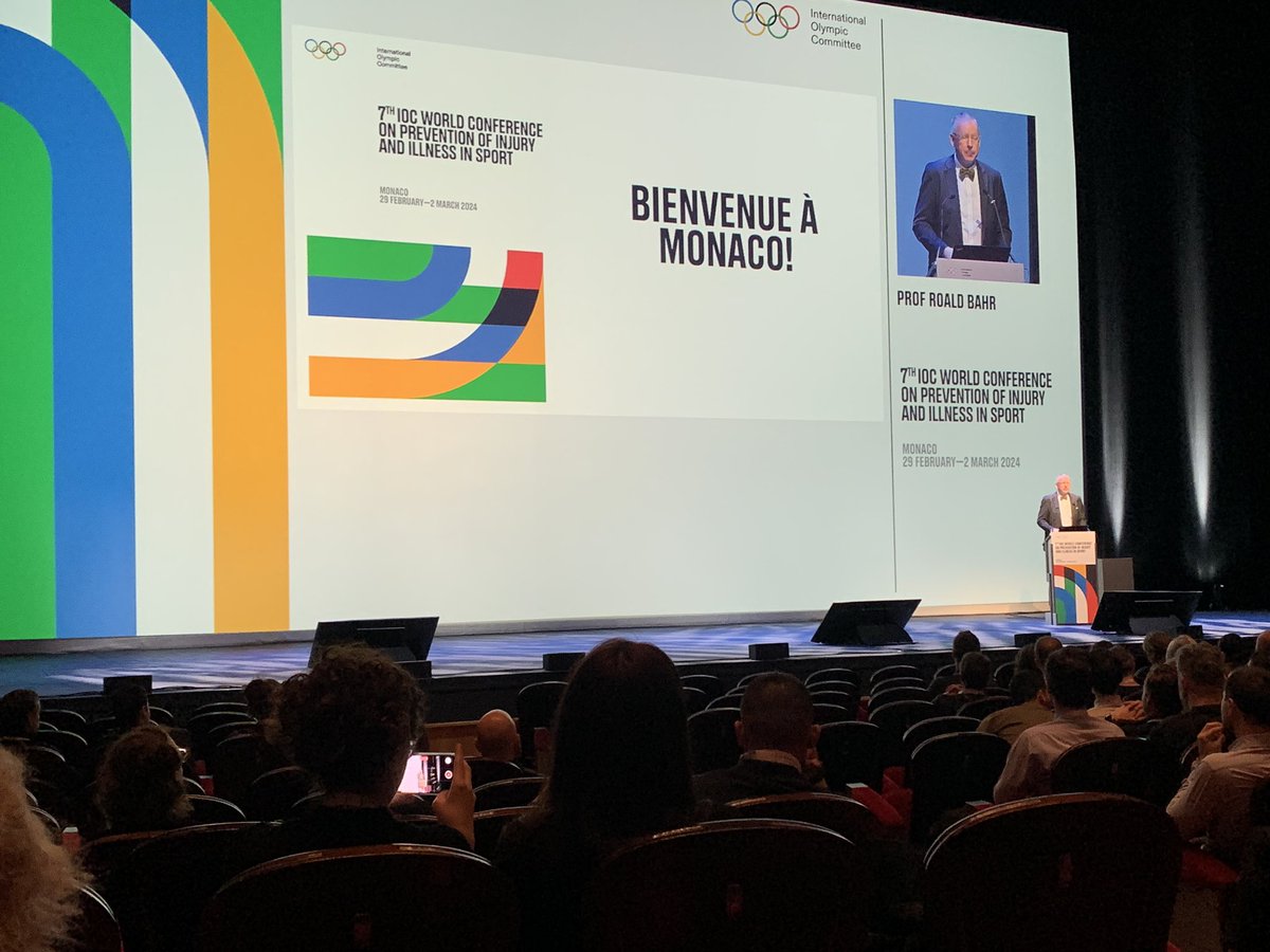 First day of #MonacoConference2024 !!
Let’s talk about the latest research about Injury Prevention 🏃‍♀️🏃‍♂️💪