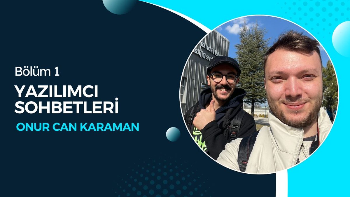abdullahzyildiz's tweet photo. Yapay Zeka Kamp ile Giriş - Yazılımcı Sohbetleri (Onur Can KARAMAN)
https://t.co/uWNLH7cdWL

Yazılımcı sohbetlerin ilk bölümü yayında, Abone olmayı, yorum yazmayı, paylaşmayı unutmayın.
İyi seyirler. https://t.co/GJBUYO987Q