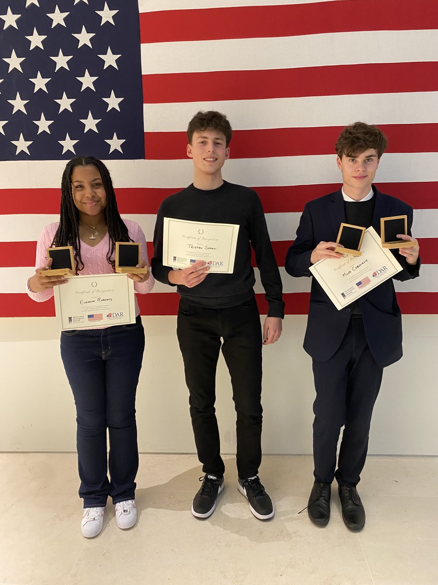 ElthamCollegeUK's tweet photo. Let's give Eleanor, Miles, and Tristan a round of applause! 👏 They won Frankly Speaking’s Senior Debating Competition at the US Embassy yesterday, with Eleanor securing the best individual speaker prize and Miles being the runner-up. 🏆👏
#ElthamCollege #DebatingCompetition https://t.co/AebyXNUFoq