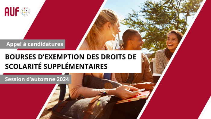 Appel à candidatures – Programme de bourses d’exemption des droits de scolarité supplémentaires 2024 (Québec, Canada) auf.org/nouvelles/appe…