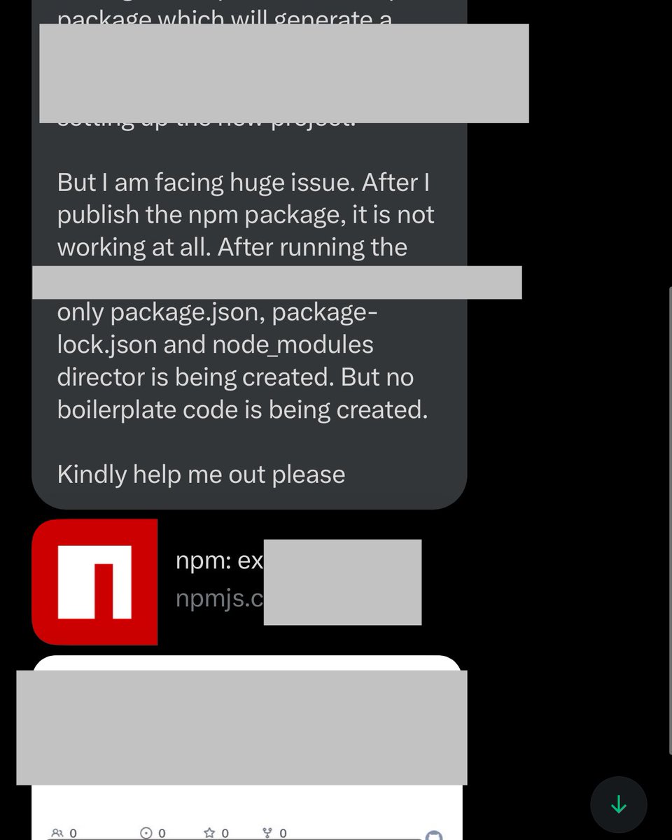Where is this sudden surge of NPM packages coming from in my inbox ? Also, not even a single one of that package is a work of above 2-3 days (max). Feel free to publish a package but add value to it, work on a list of features that takes around 30-40 days. Don’t publish for the