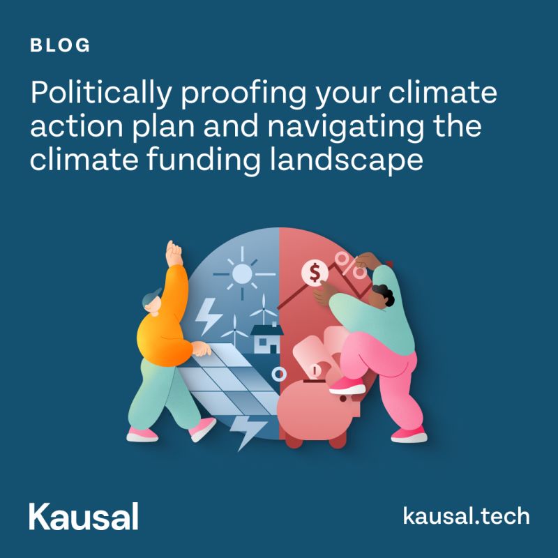 How do changing government policies affect climate initiatives and tackling climate change?

A constant challenge for successful climate action is securing sufficient funding. Read more in our latest blog: kausal.tech/blog/political…