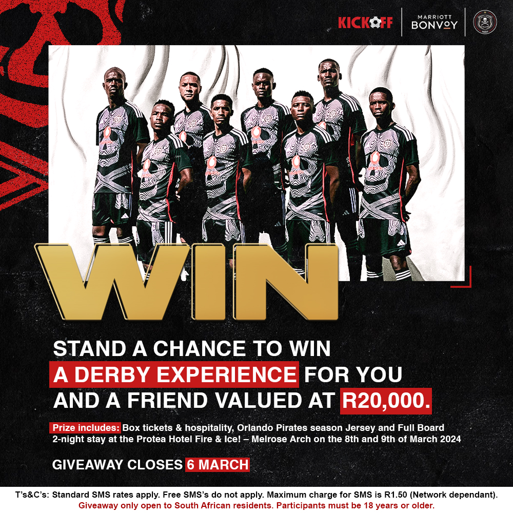 ‼COMPETITION TIME‼ Stand A Chance To Win A Marriott Bonvoy x Orlando Pirates VIP Derby Experience! You don't want to miss out on this one, click here to enter 👉 brnw.ch/21wHqD7