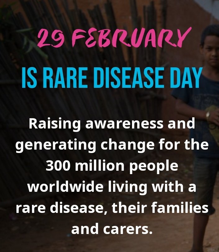 Today is rare disease day. Help us to raise awareness and support towards a better tomorrow for people with #RareDisorders‼️ @EpiCARE_ERN @ERNIthaca @rarediseaseuk @rarediseaseday @CheckOrphan @drkarenlow @KBGFdn @rarediseasefdn @RareBeacon @eurordis @TorieRobinson10