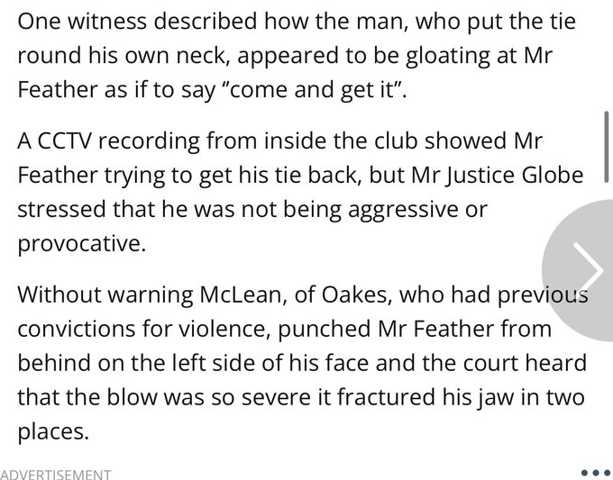 8 years ago this month Joe Leader of Huddersfield took a tie off my dad. A man he&rsquo;d never had any interaction