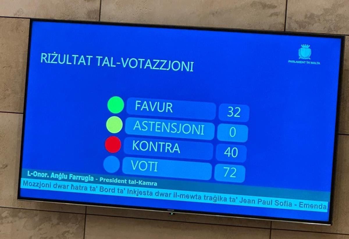 "Hi allura għal kollox żbaljata l-fehma li l-ġbir ta` provi f`Inkjesta Pubblika ta` din ix-xorta, li timxi b`mod parallel ma` proċeduri kriminali li jikkonċernaw l-istess mertu, jista` jippreġudika dawk l-istess proċeduri. " (Rapport Inkjesta Pubblika - Jean Paul Sofia)
