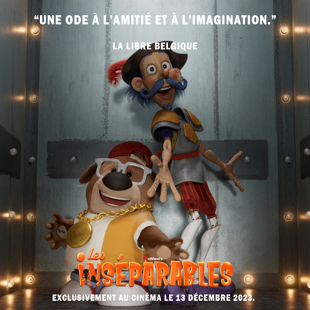 nWaveStudios's tweet photo. Merci pour vos retours sur #LesInseparables ! Notre passion pour le cinéma nous pousse à donner le meilleur de nous-mêmes, et cette aventure a été pleine de rires et de camaraderie. Restez connectés pour les nouvelles dates de sortie ! 🎬 #animation #cinema https://t.co/zcuWdbIpM0