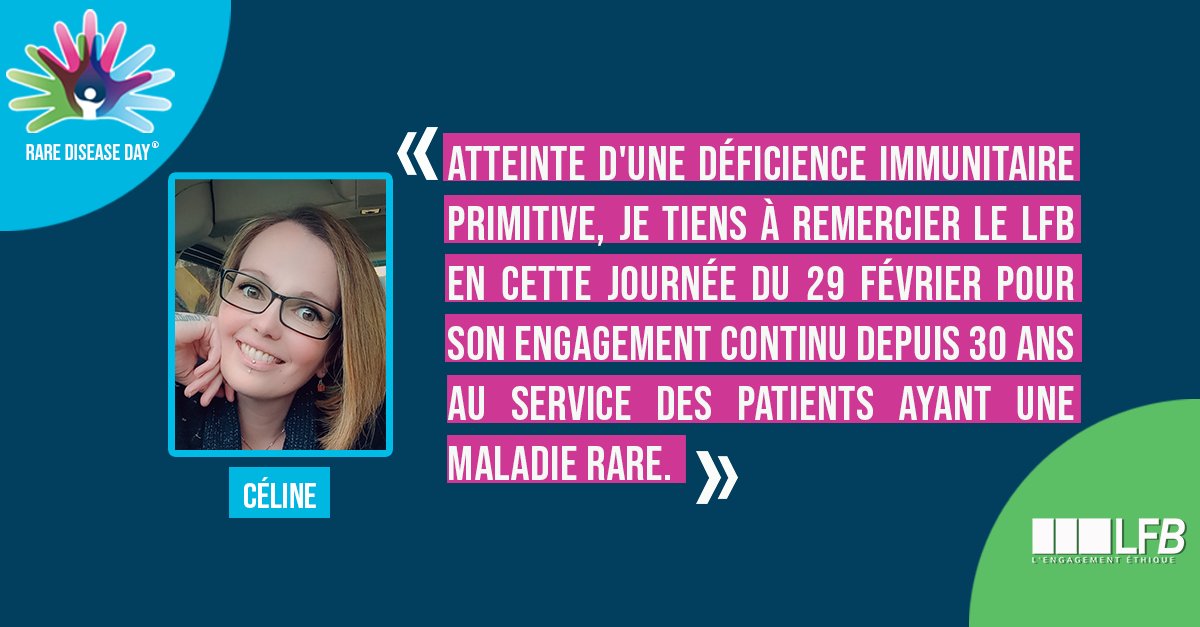 💚 En ce 29 février 2024, Journée Internationale des Maladies Rares, découvrez ci-dessous le message de Céline. 👇
#rarediseaseday #JIMR #maladiesrares 
<a href="/AssociationIris/">Association IRIS</a>