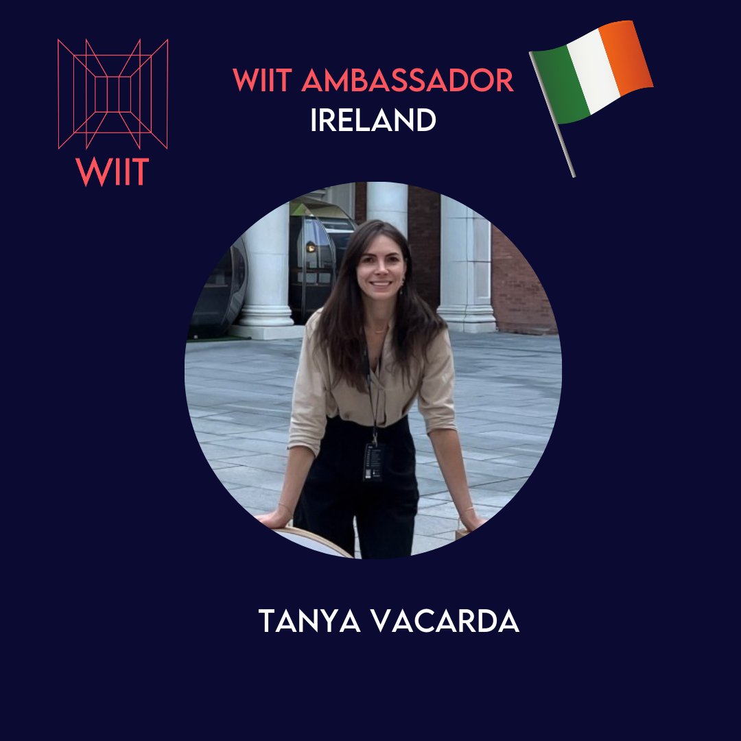🍀Meet Tanya Vacarda, our dynamic Co-ambassador for Ireland at @WiiT_Europe! 

🚀 Explore her journey and our other #WIITEurope Ambassadors in our latest @Medium  article: medium.com/@WiiT_Europe/e…

Join the WIIT movement 🌈 meetup.com/women-in-immer… 🪄

#WIITAmbassadors #JoinUs