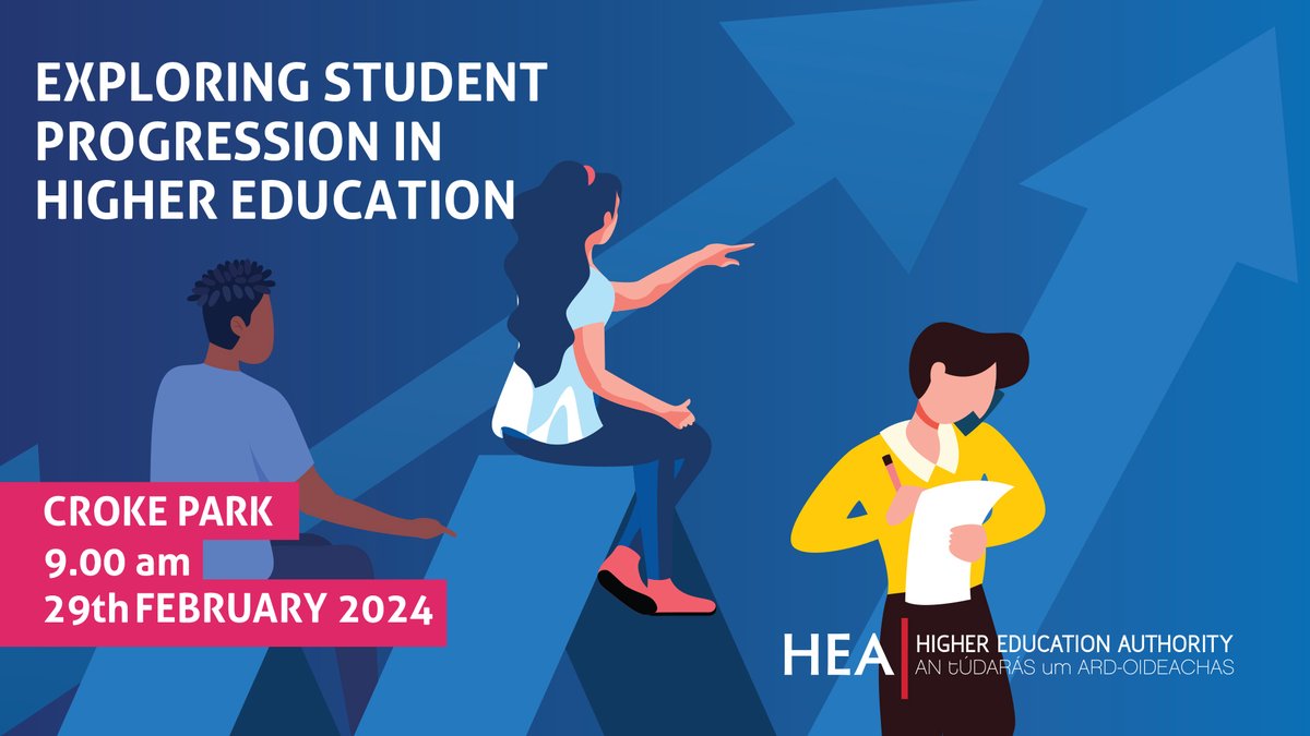 The excitement is building ahead of the #HEA launch of the latest progression rates, exploring student progression in higher education.