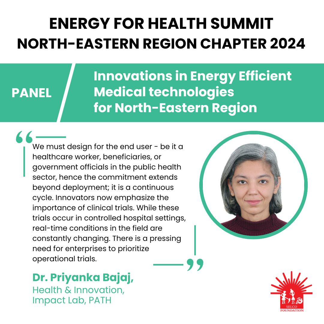 SELCOFoundation's tweet photo. #EnergyforHealth Summit | #NorthEasternRegion
Some insights from @jniranjan @PATHtweets @CCAMP_Bangalore @KshamaKothari @SocialAlphaIN @DineshSongara, @SanjoyHazarika3 for #innovation in energy efficient #medicaltechnology #NER
@IKEAFoundation
@HTParekhFoundation
@MDoNER_India https://t.co/ywFYyivnJm
