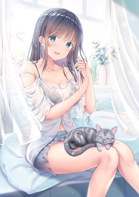 猫と女の子🐈‍⬛ 