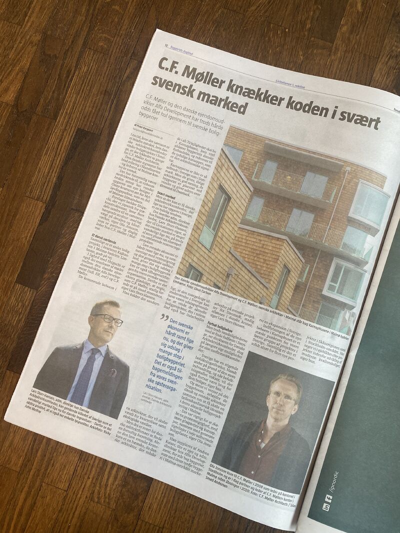 Danske Arkitektvirksomheder (@danskeark) on Twitter photo "I en tid, hvor det nærmest er et mindre mirakel, hvis danske arkitektvirksomheder vinder boligprojekter i Sverige, er det lykkedes to gange for C.F. Møller Architects" skriver <a href="/licitationen/">Licitationen - Byggeriets Dagblad</a> i dag: licitationen.dk/article/view/1… "I en tid, hvor det nærmest er et mindre mirakel, hvis danske arkitektvirksomheder vinder boligprojekter i Sverige, er det lykkedes to gange for C.F. Møller Architects" skriver <a href="/licitationen/">Licitationen - Byggeriets Dagblad</a> i dag: licitationen.dk/article/view/1…