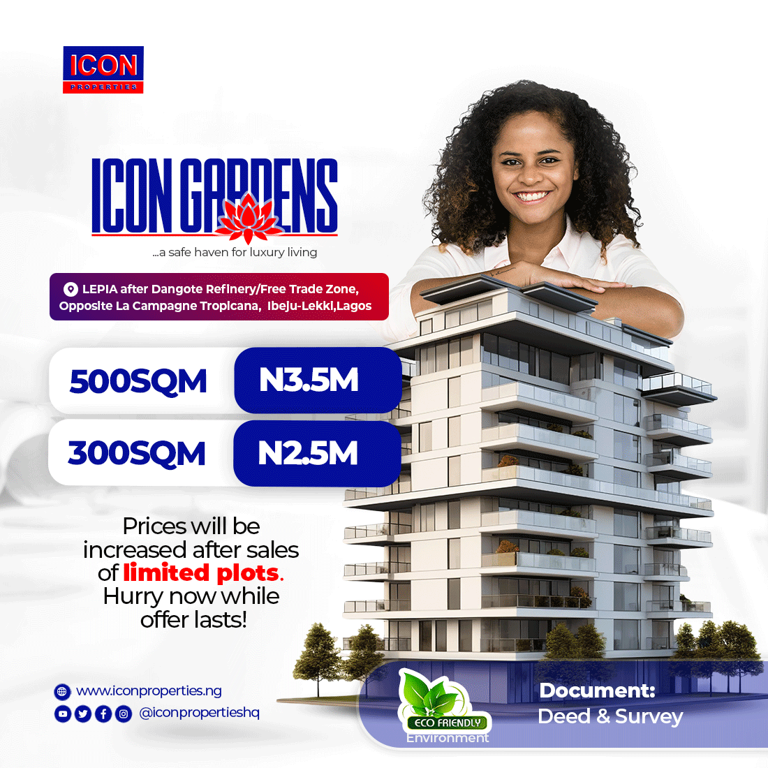 iconpropertyhq's tweet photo. Hello Smart Investors,❤️😊
Are you looking for a place to call home? a rewarding investment? or a combination of both?
...ICON GARDENS promises to deliver.😊💯👍

Come and embrace the beauty of nature and seize the opportunity to witness remarkable returns on investment. https://t.co/zIm3Xk2ypg