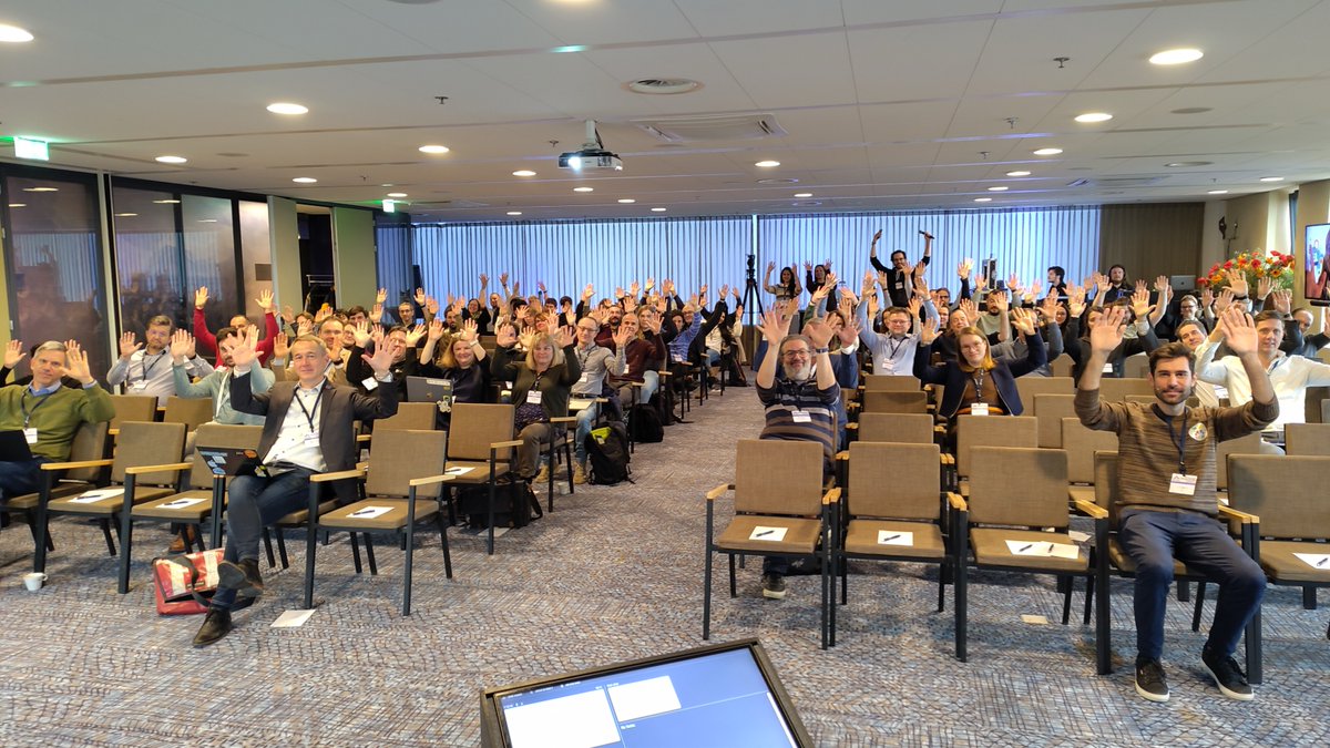#SWAT4HCLS2024 Embracing #RareDiseaseDay with a special focus on FAIRification of data. 💡  #EJPRD, aims to empower the RD community through better data management and processing. Connecting with brilliant data scientist we're building a more accessible future for RD research.