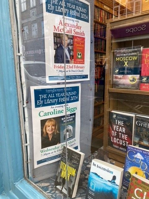 ✨A big thank you to @ToppingsEly for hosting a book event in late #March with Caroline Biggs author of 'The Spinning House'. 📘✨ Tickets available here 📖 buff.ly/49zBlcW #bookevents #womeninhistory #womenshistorymonth