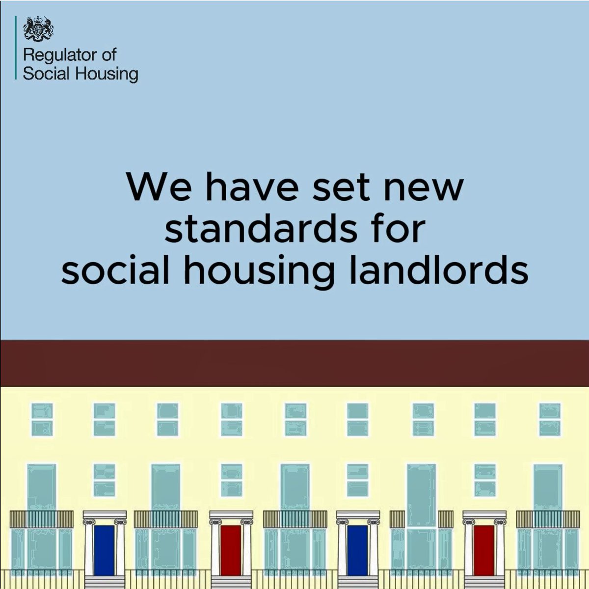 We have set out our new standards for social housing landlords, designed to protect tenants and improve the service they receive. They will apply to all social landlords, including councils and housing associations from 1 April 2024.

Find out more here: gov.uk/government/col…
