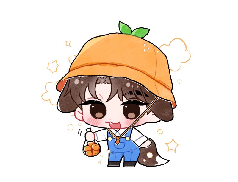 스튜님한테 뜯긴(?) 귤모자 킁세🍊