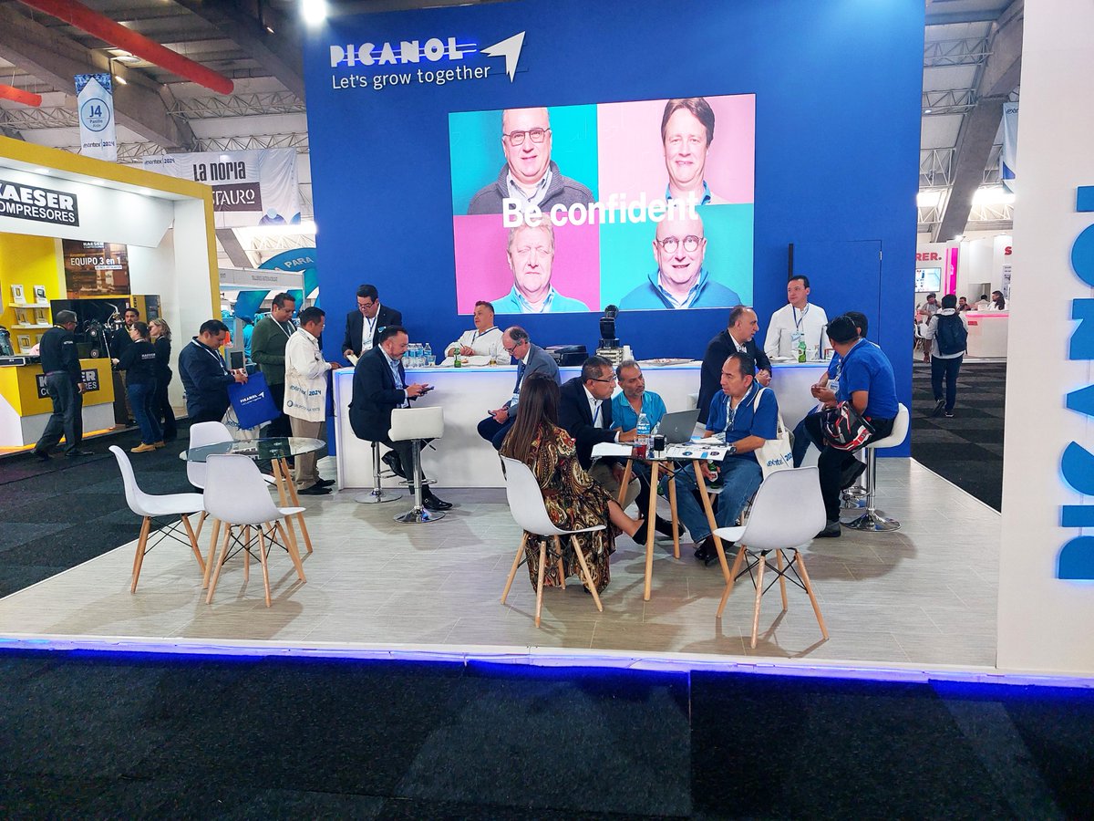 picanolnv's tweet photo. Weโre delighted to announce that you can visit us at Exintex, Mexicoโs biggest exhibition for the textile and apparel industry, which is taking place right now in Puebla, until March 1, 2024!
#Exintex2024 #picanol #letsgrowtogether #beconfident https://t.co/s45QOhv2fs